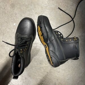 Dr. Comfort Protector 9310 Mens US 10.5 XW Black Leather Steel Toe Boots